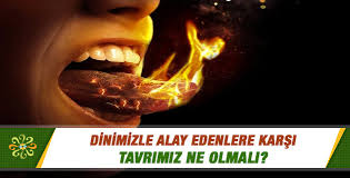 DİNİ ALAYA ALMAK